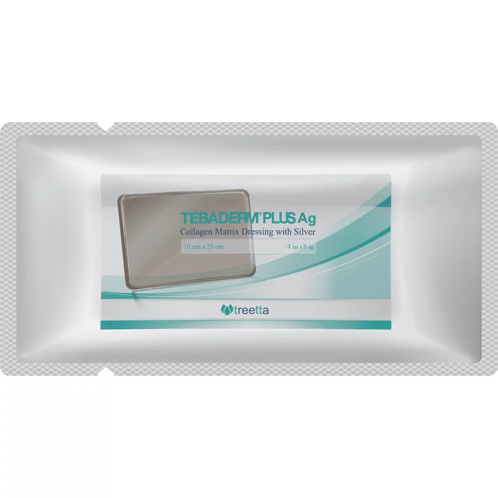 پانسمان ماتریکس کلاژن طبادرم پلاس نقره تریتا - تصویر 2