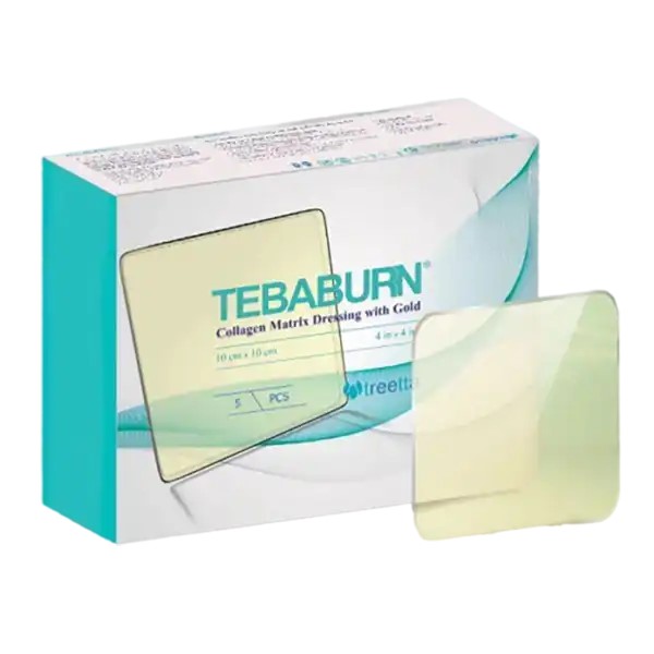 پانسمان کلاژن طبابرن طلا تریتا
